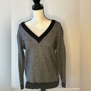 “PINK” V-Neck Sweatshirt